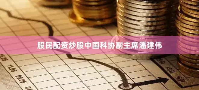 股民配资炒股中国科协副主席潘建伟